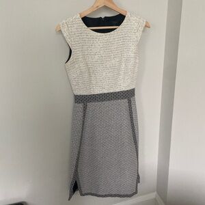 Jcrew boucle suiting dress